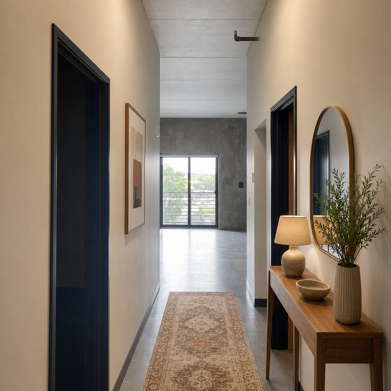 Harrison Circle, entry hallway