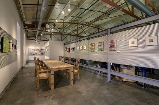 The Ignertia Building, gallery corridor beneath the mezzanine