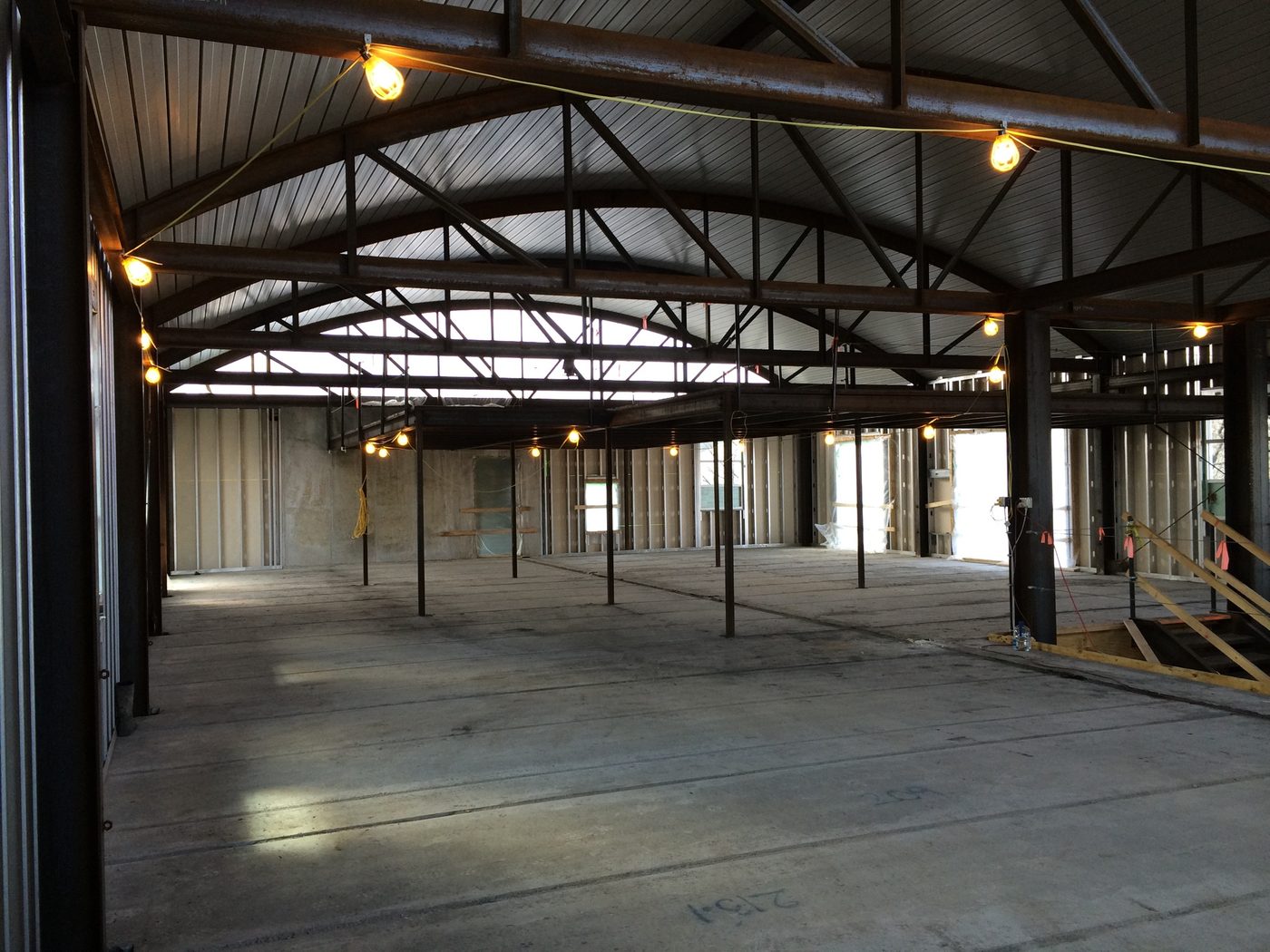 Norbridge Building, interior of steel-framed upper level