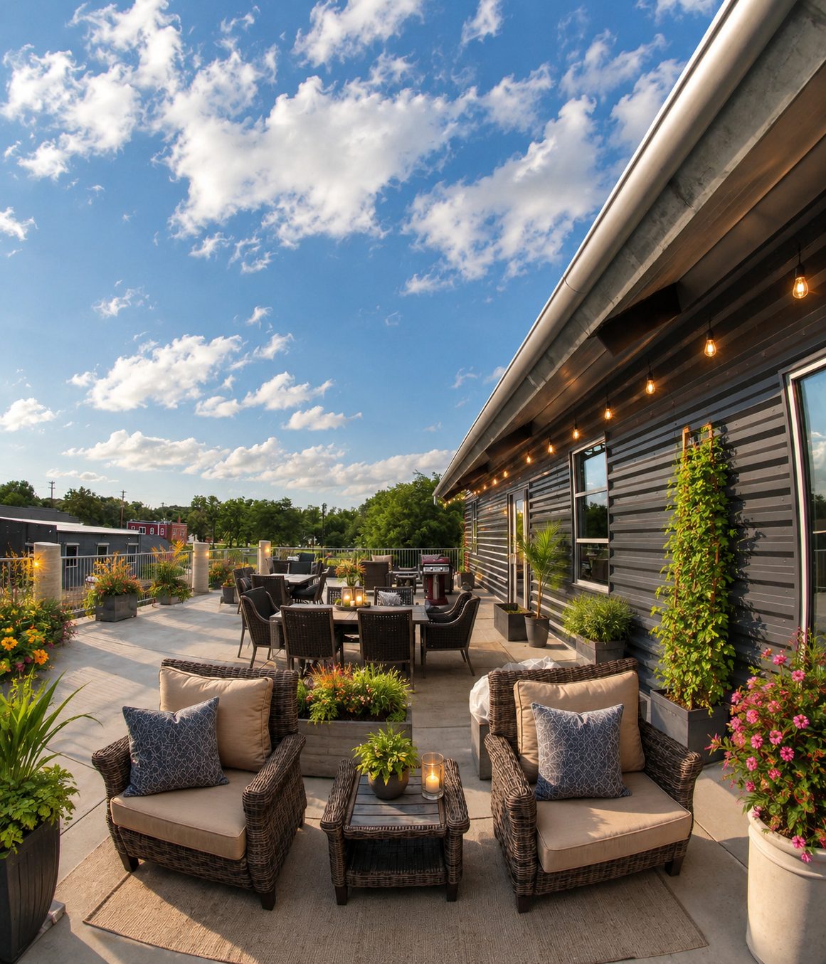 Norbridge Building, rooftop patio