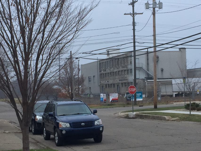 Walbridge Common, street view before renovation